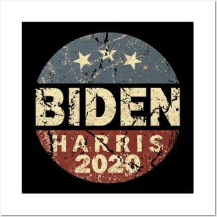 Aged Biden Harris 2020 Posters and Art